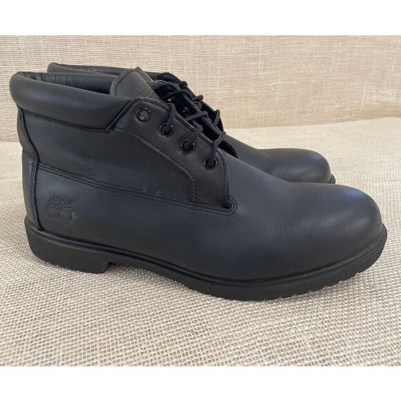 Timberland Waterproof Chukka Boots Men's Style 50059 Size 11.5, BLACK - Picture 1 of 9